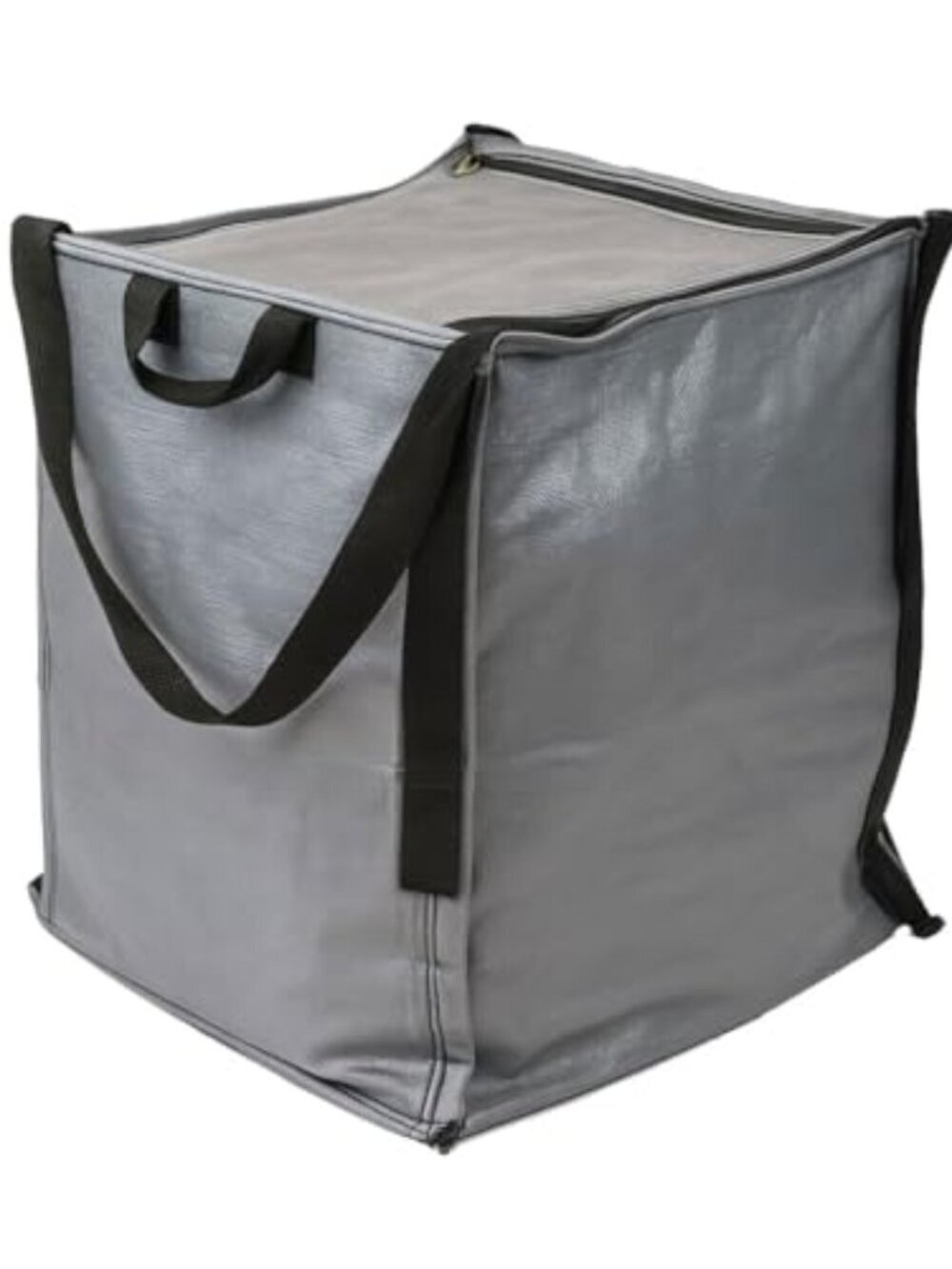 Heavy Duty Storage Tote Bag with Zipper Top 22-Gallon